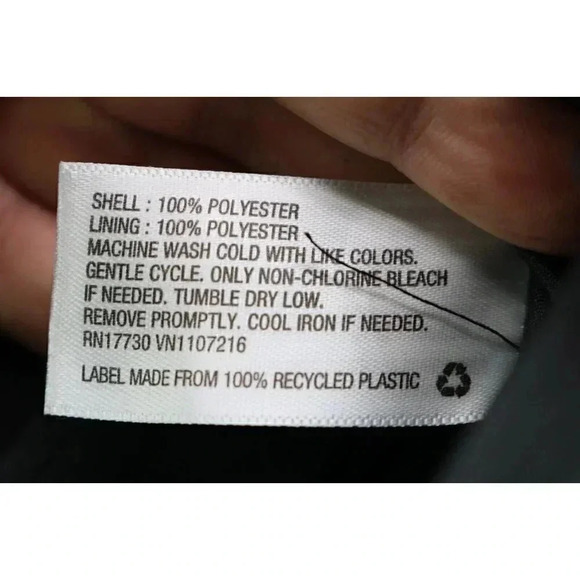 A New Day Hi-Lo Slip-On Wrap Skirt-Short-Size Medium-Black Chiffon w/Florals - Picture 9 of 11